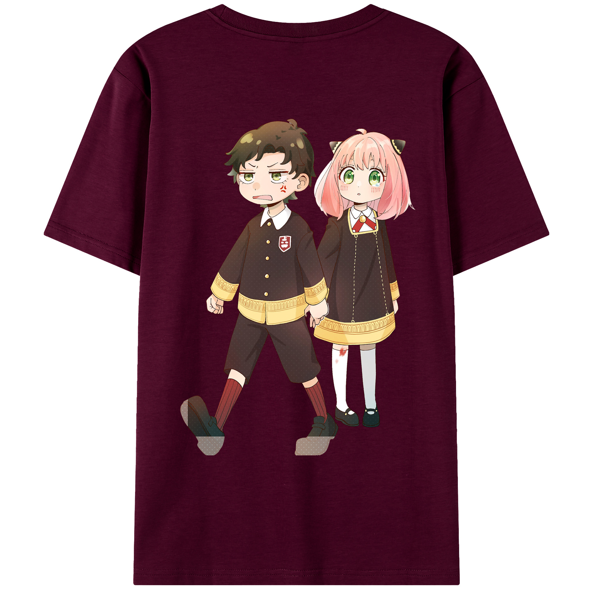 （画像用） SPY×FAMILY间谍家家酒 レディース半袖Tシャツ(バックプリント)